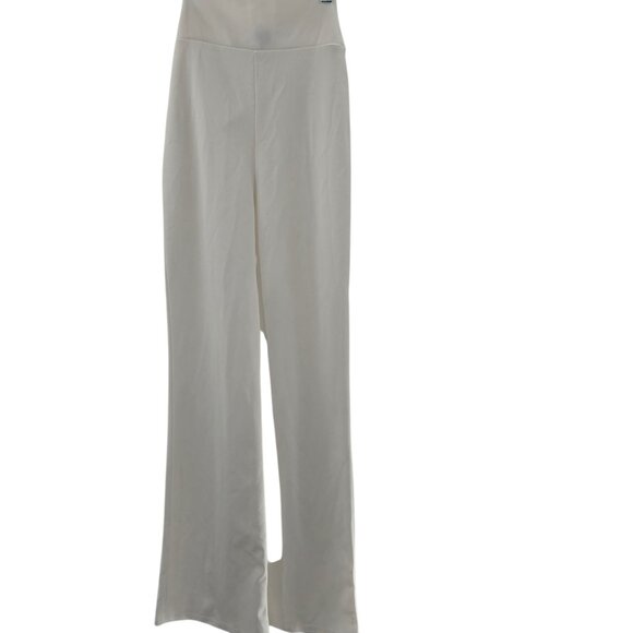 Windsor White Elastic Pull On Back Tie Trousers Size XS - Picture 1 of 13